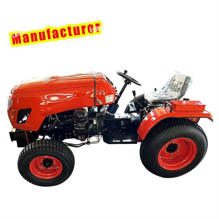 Tracteur de roue de marche de grand jardin de pelouse de petite ferme de verger 4WD